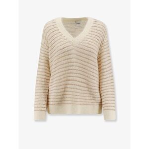 Nude Women Wool Blend Sweater With Sequins